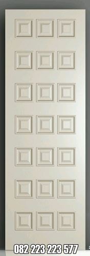 Pintu Kamar Minimalis Modern Motif Panel Kotak