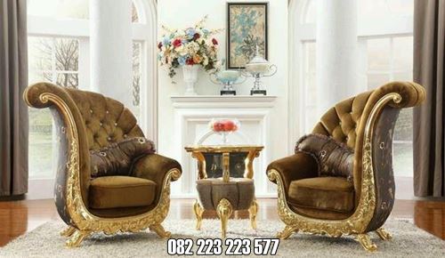 Sofa Mewah Klasik Untuk Ruang Santai Rumah
