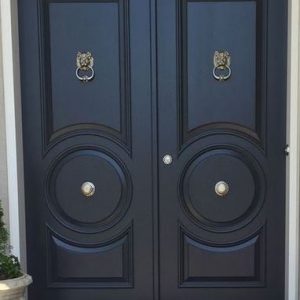 Pintu Rumah Minimalis Kupu Tarung Motif Terbaru